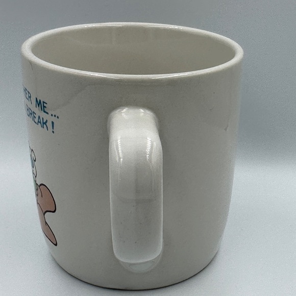 Vintage, Ziggy "Don't Bother Me... I'm Taking a Break" Mug - by Tom Wilson - Picture 4 of 12